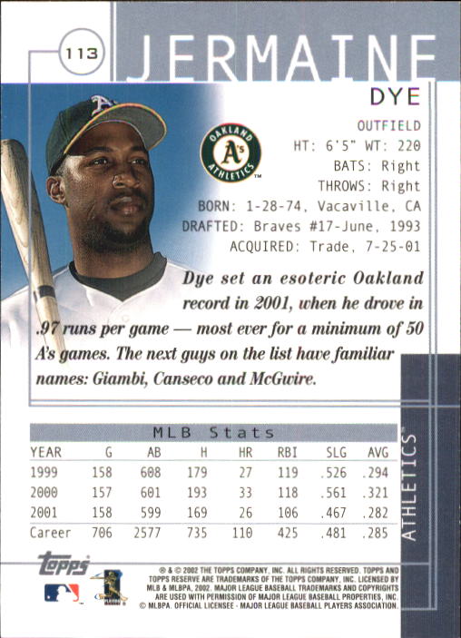 2002 Topps Reserve Baseball - Picture 71 of 87