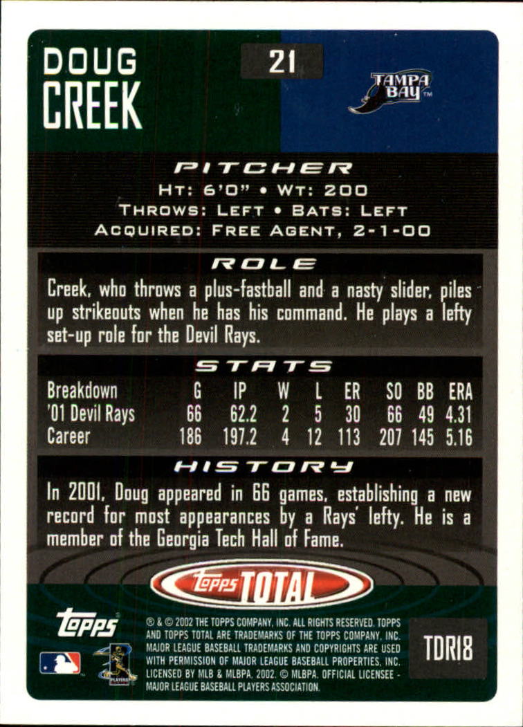 2002 Topps Total Baseball Part 1 - Picture 11 of 468