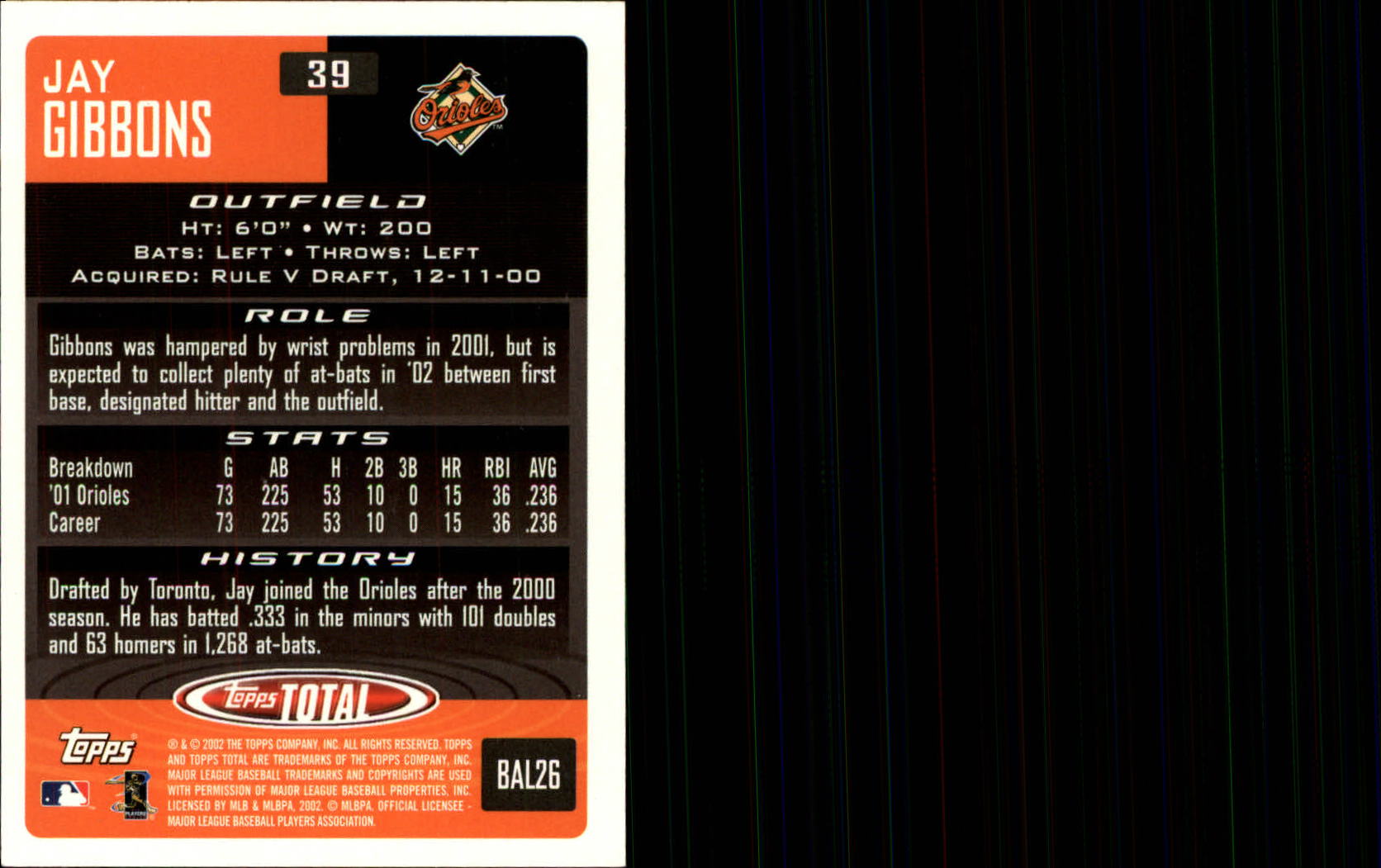 2002 Topps Total Baseball Part 1 - Picture 19 of 468