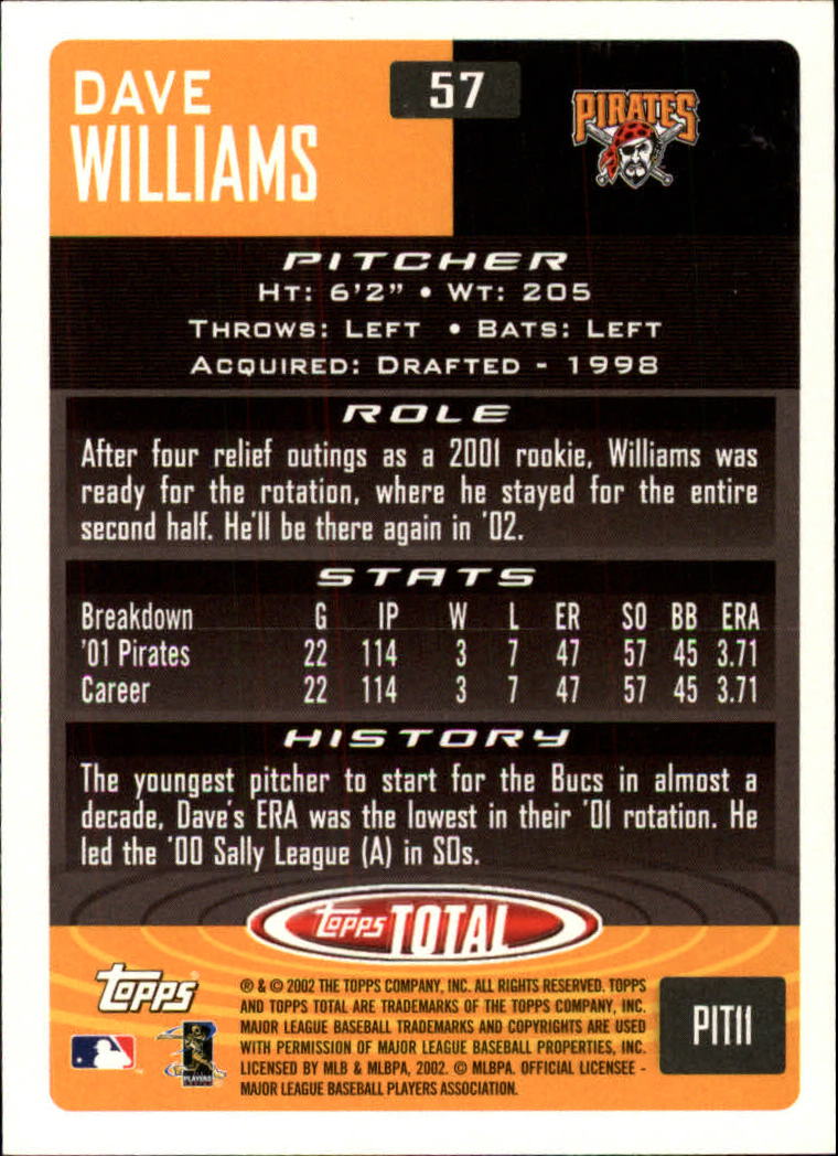 2002 Topps Total Baseball Part 1 - Picture 27 of 468