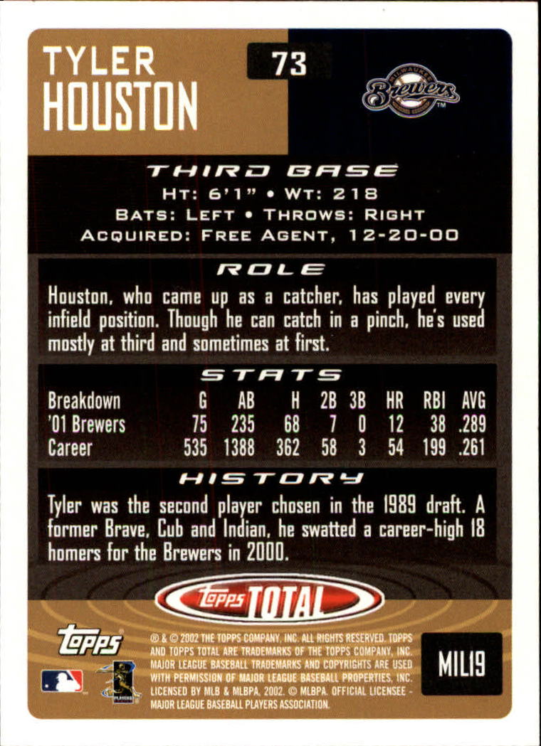 2002 Topps Total Baseball Part 1 - Picture 41 of 468