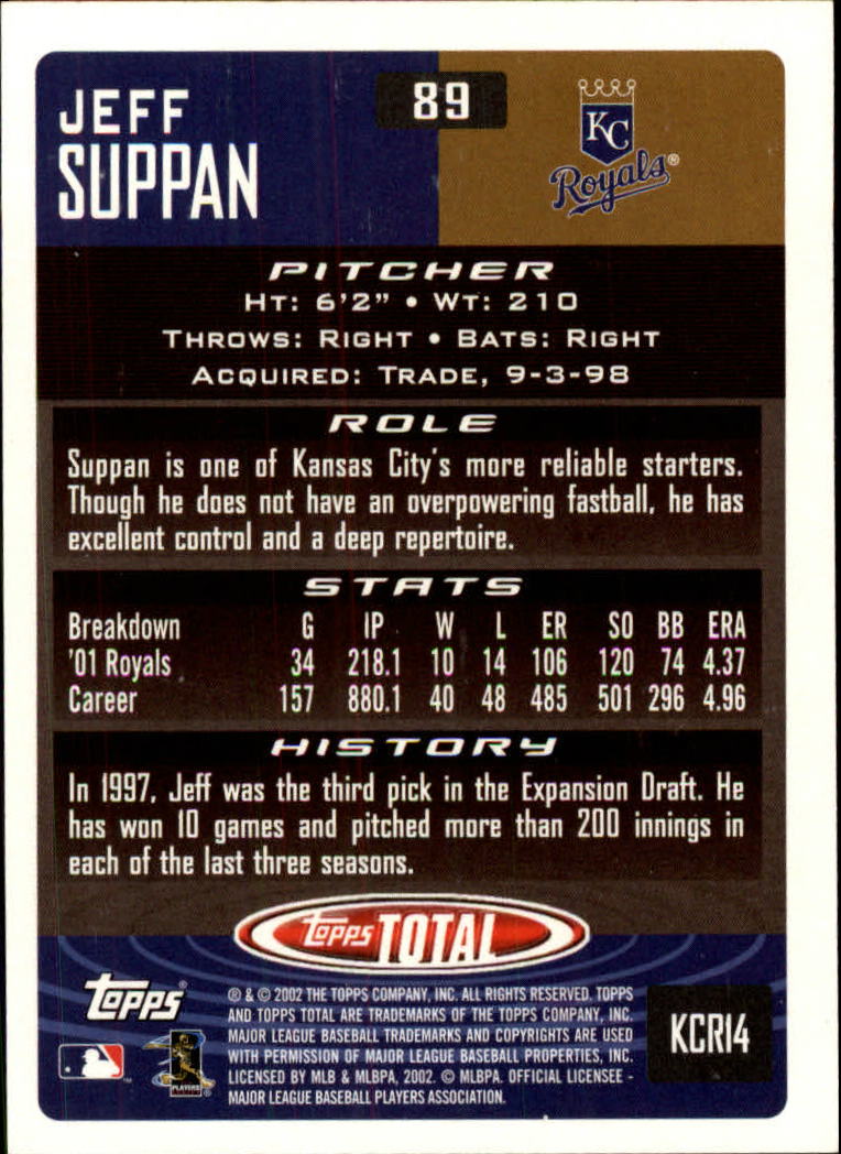 2002 Topps Total Baseball Part 1 - Picture 53 of 468