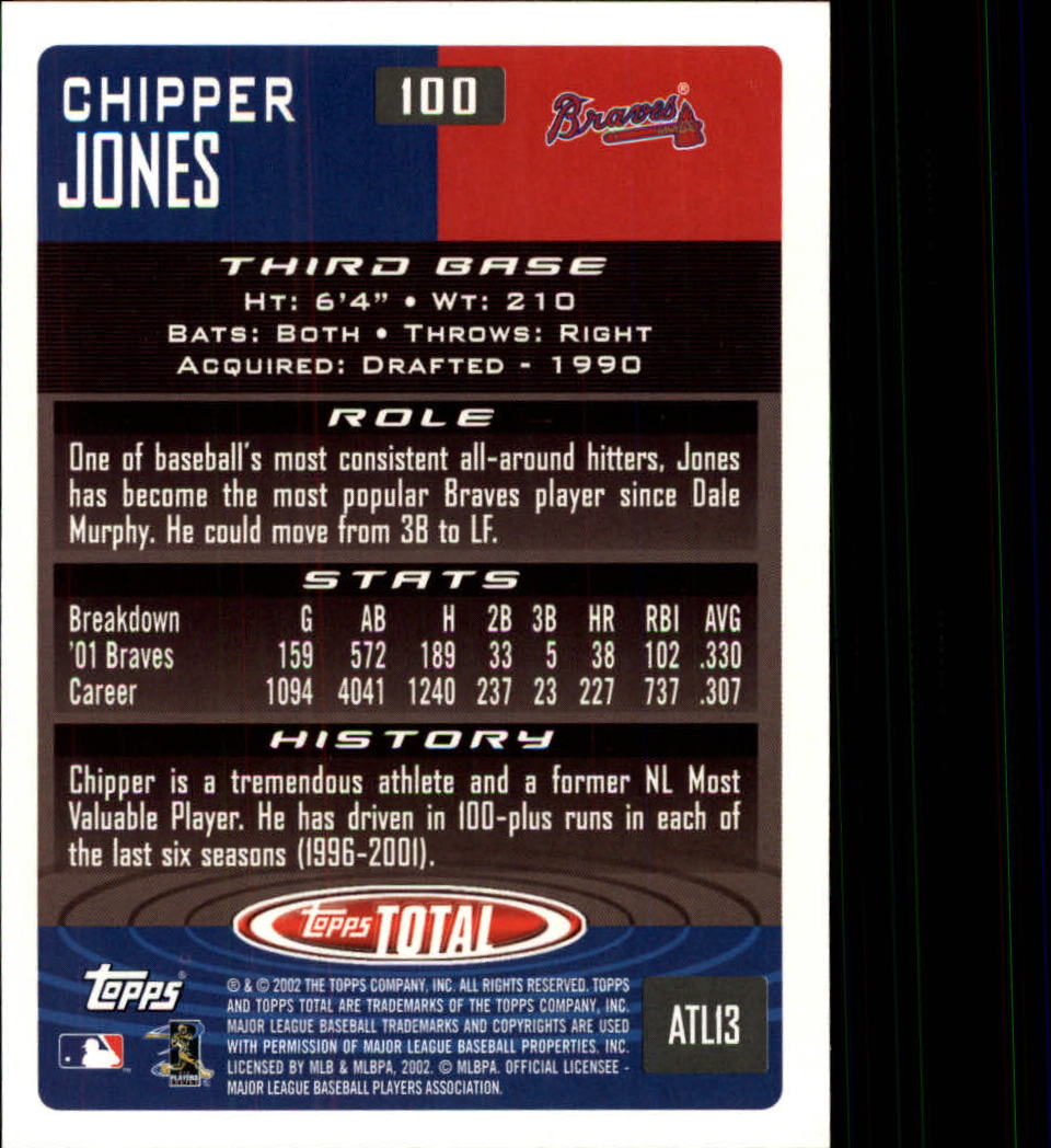 2002 Topps Total Baseball Part 1 - Picture 61 of 468