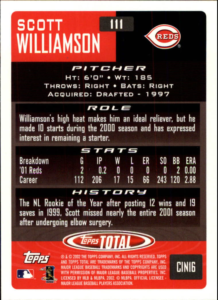 2002 Topps Total Baseball Part 1 - Picture 67 of 468