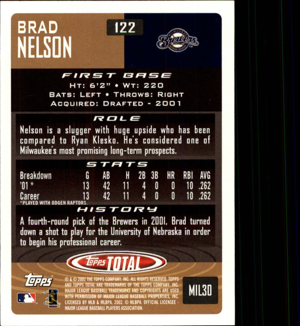 2002 Topps Total Baseball Part 1 - Picture 77 of 468