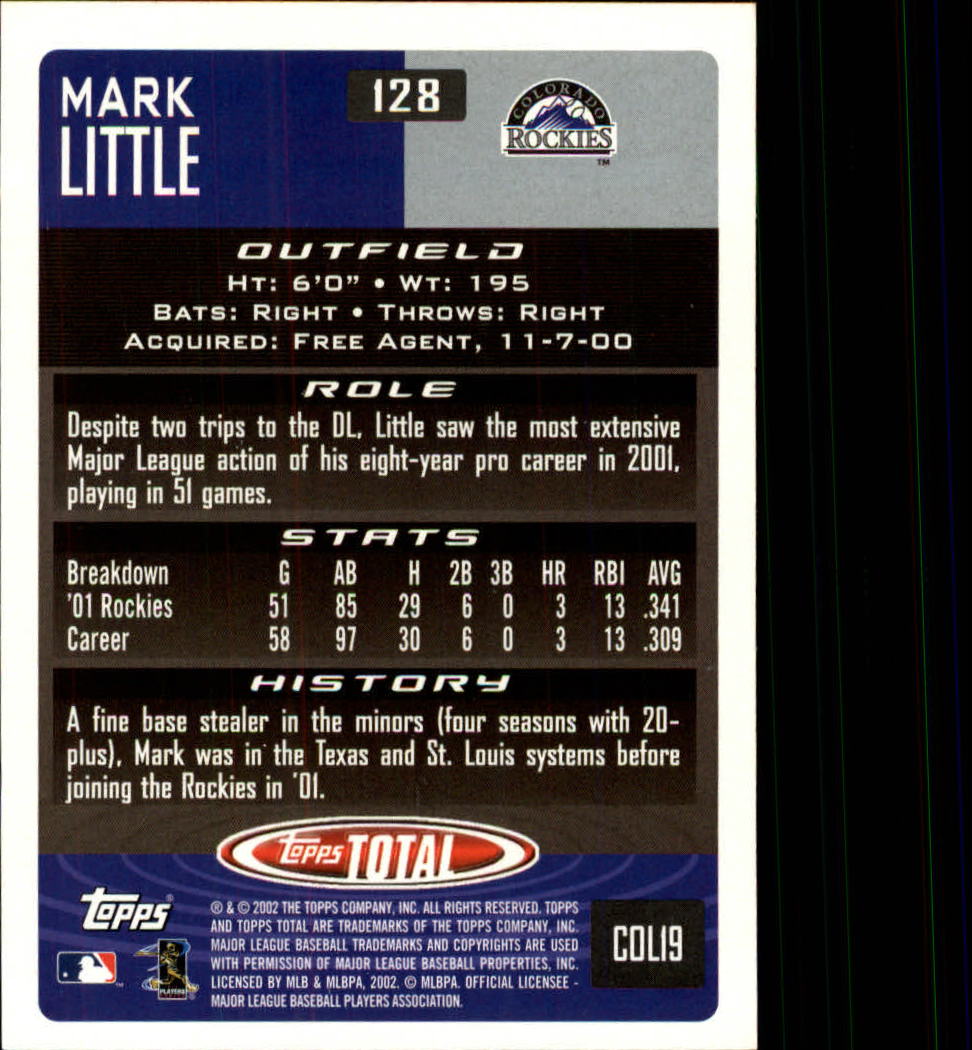 2002 Topps Total Baseball Part 1 - Picture 83 of 468