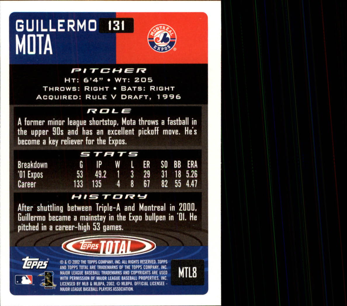 2002 Topps Total Baseball Part 1 - Picture 85 of 468