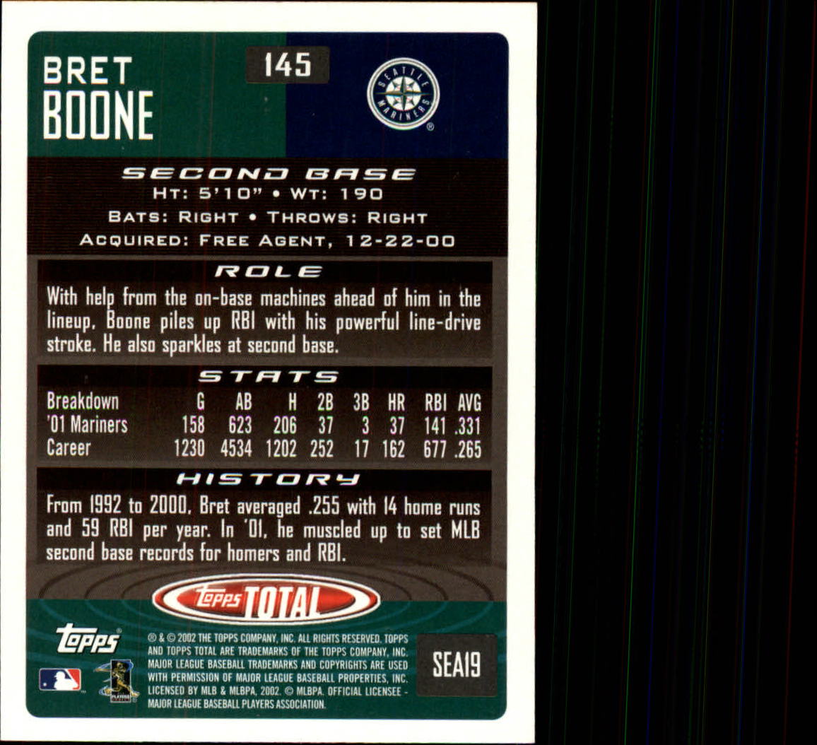 2002 Topps Total Baseball Part 1 - Picture 99 of 468