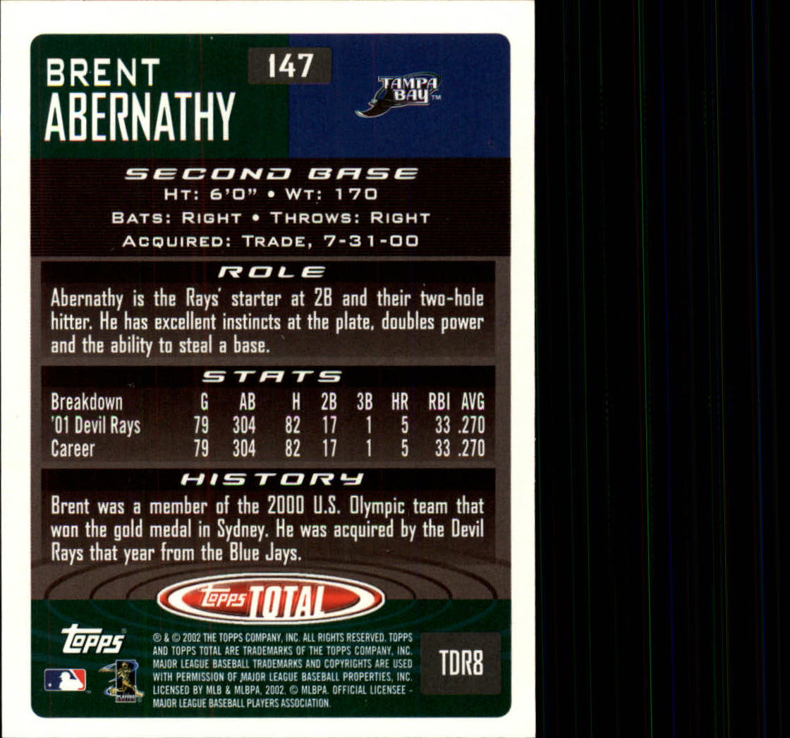 2002 Topps Total Baseball Part 1 - Picture 103 of 468