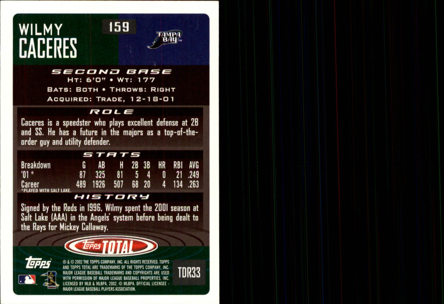 2002 Topps Total Baseball Part 1 - Picture 105 of 468
