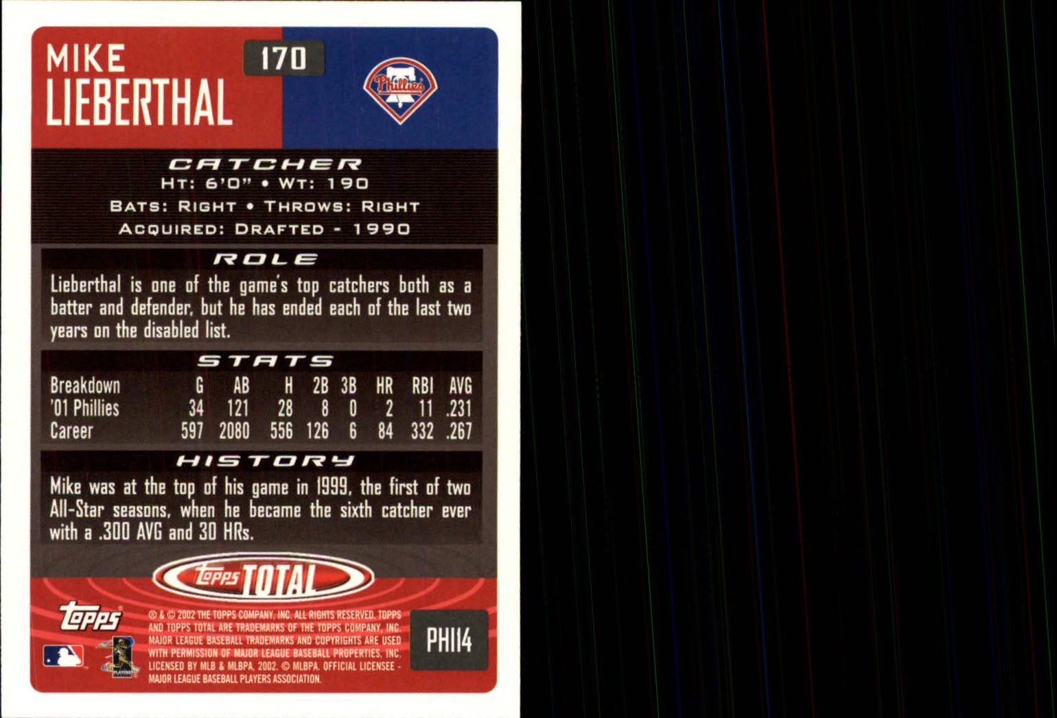 2002 Topps Total Baseball Part 1 - Picture 111 of 468