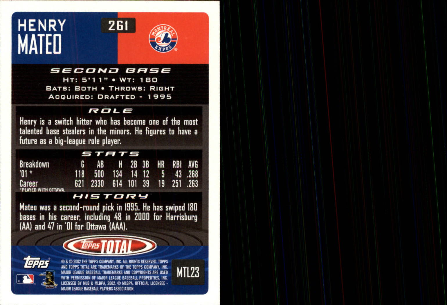 2002 Topps Total Baseball Part 1 - Picture 151 of 468