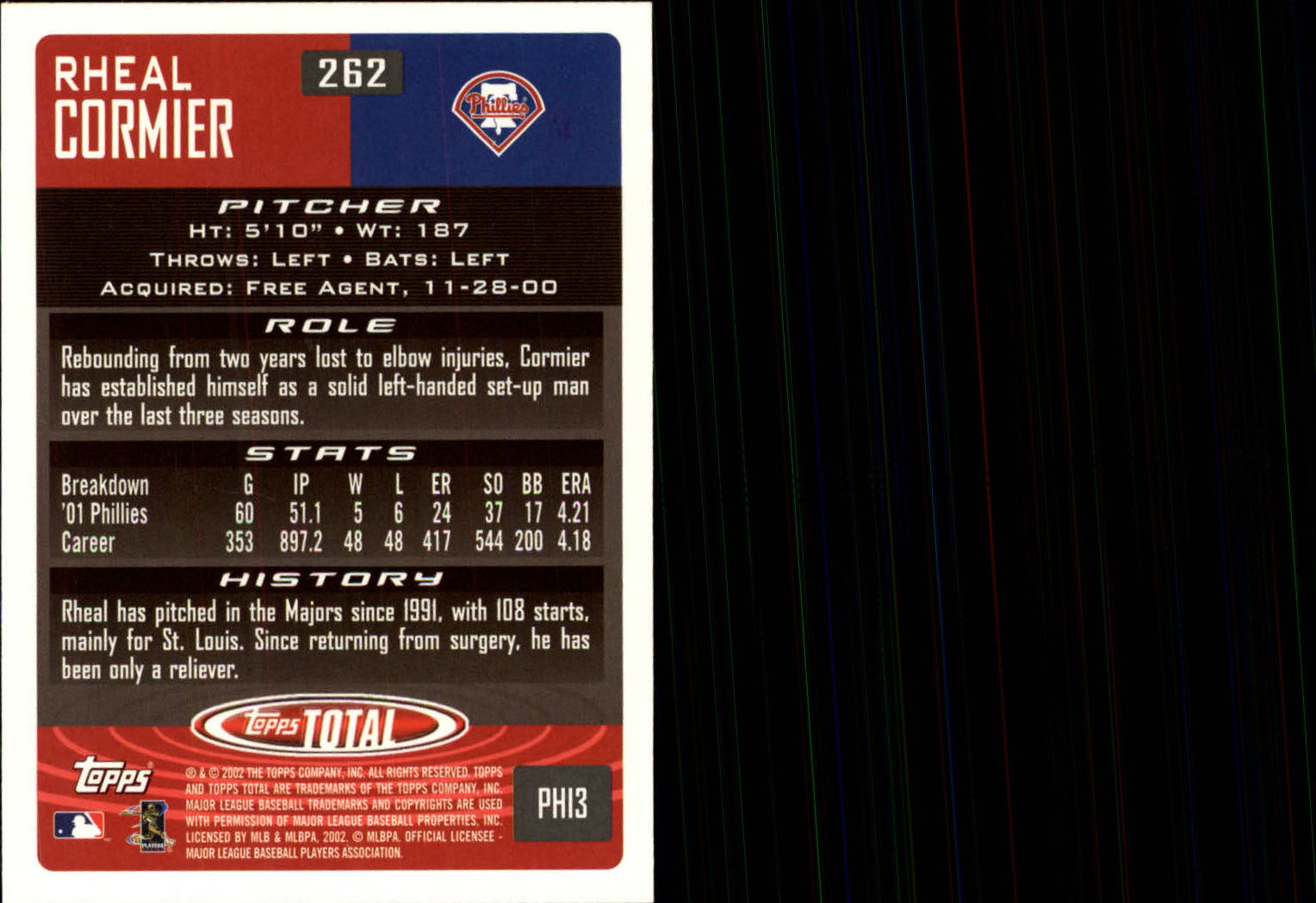 2002 Topps Total Baseball Part 1 - Picture 153 of 468