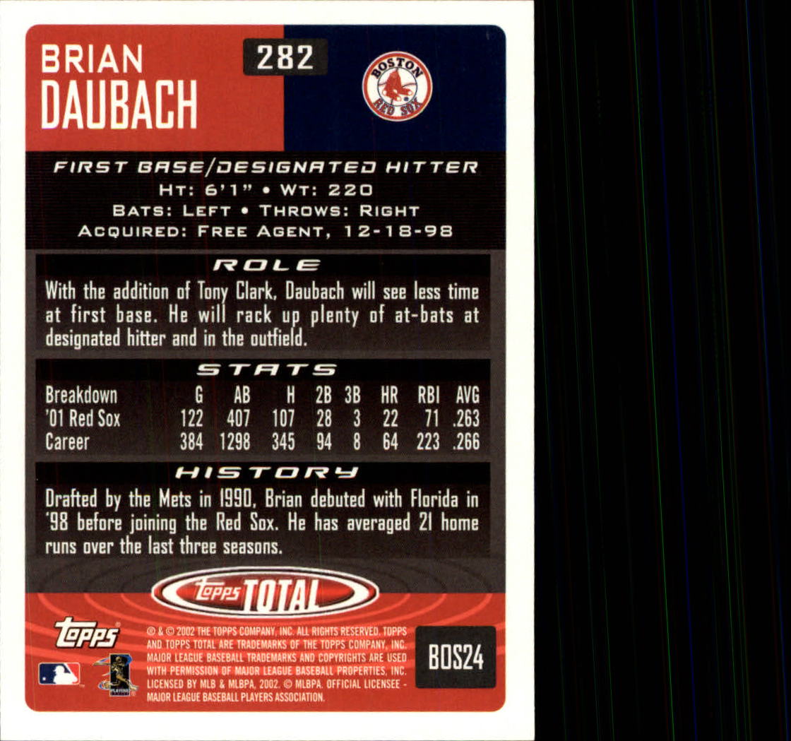 2002 Topps Total Baseball Part 1 - Picture 165 of 468