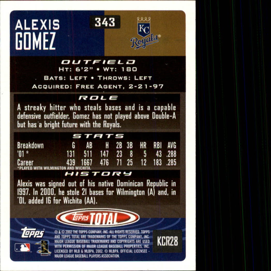 2002 Topps Total Baseball Part 1 - Picture 206 of 468