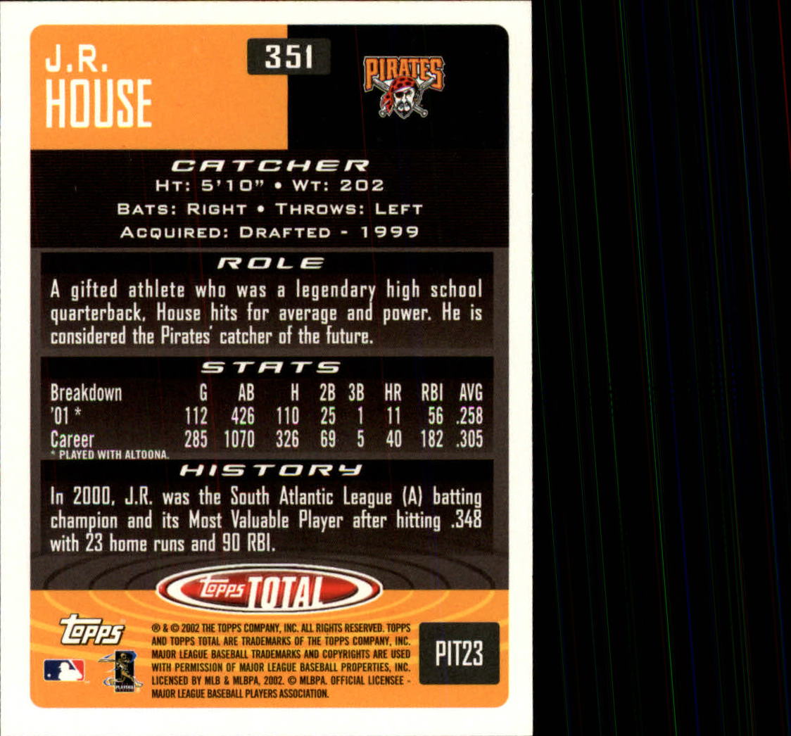 2002 Topps Total Baseball Part 1 - Picture 214 of 468