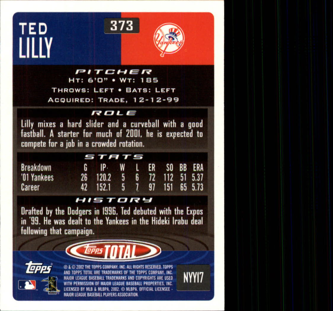 2002 Topps Total Baseball Part 1 - Picture 230 of 468
