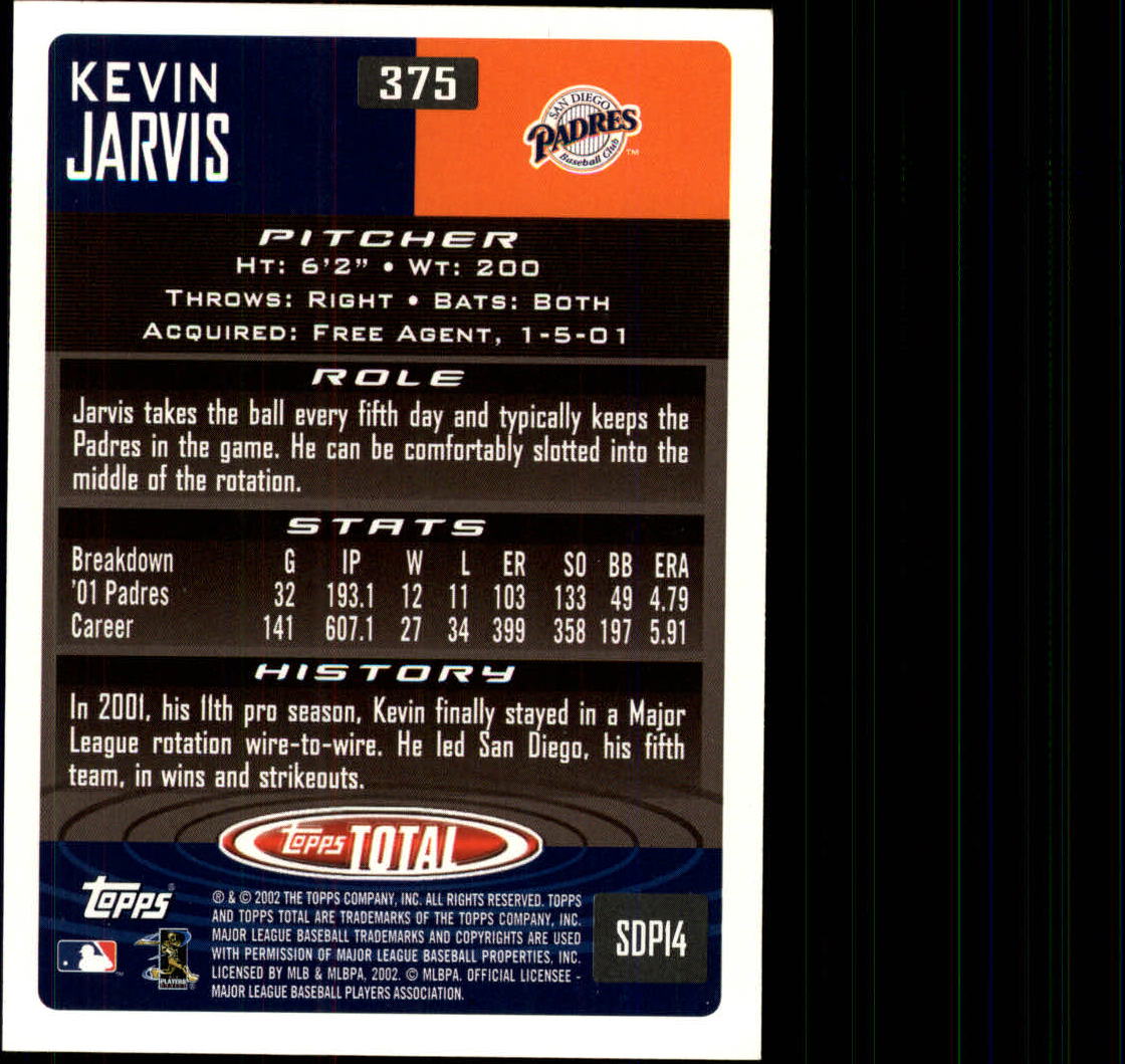 2002 Topps Total Baseball Part 1 - Picture 232 of 468