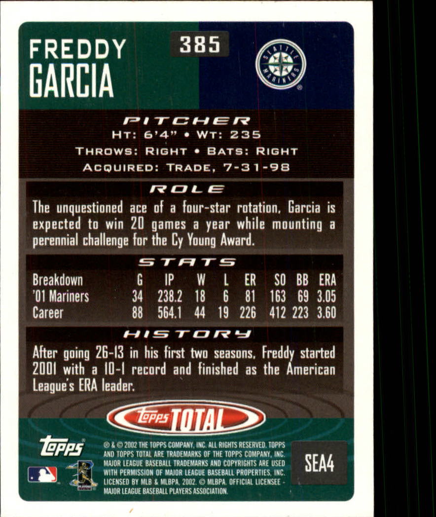 2002 Topps Total Baseball Part 1 - Picture 238 of 468