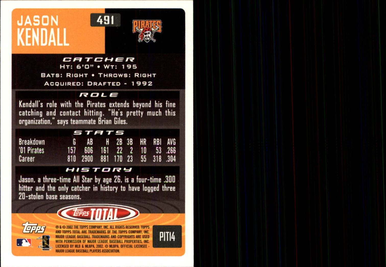 2002 Topps Total Baseball Part 1 - Picture 298 of 468