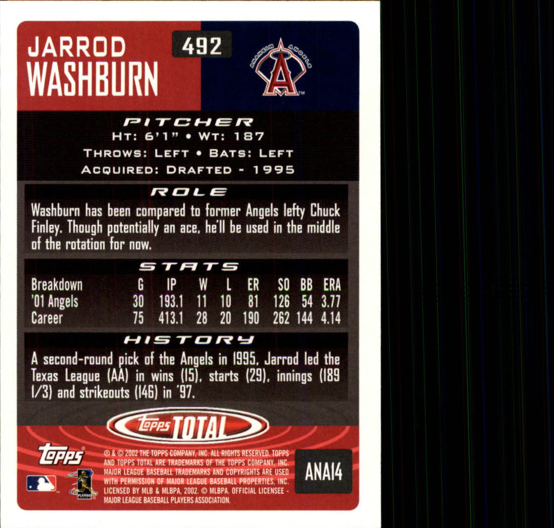 2002 Topps Total Baseball Part 1 - Picture 300 of 468