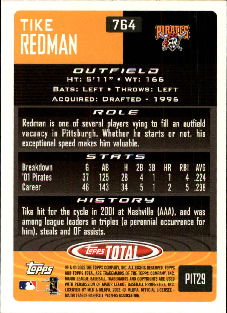 2002 Topps Total Baseball Part 1 - Picture 430 of 468