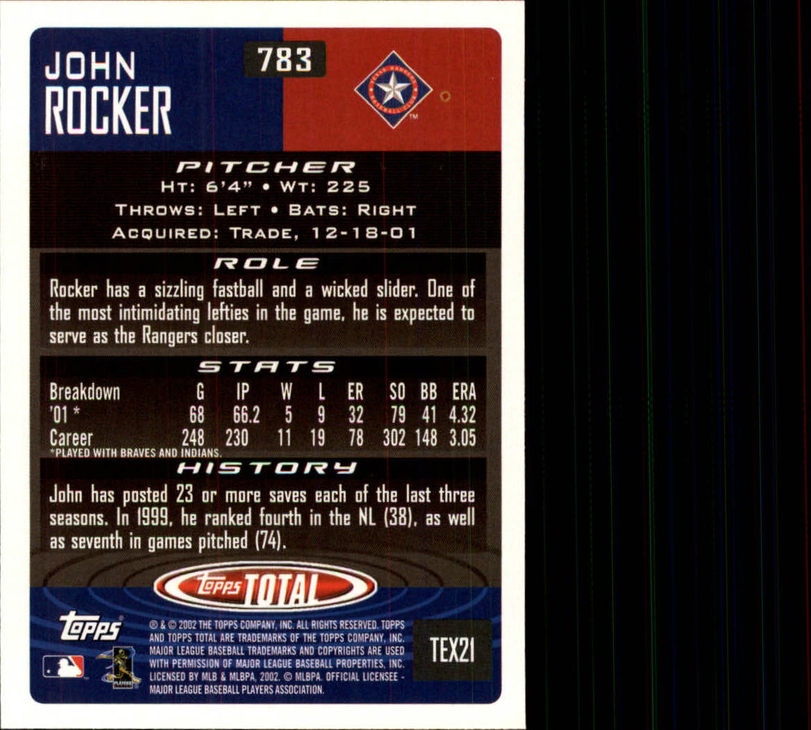 2002 Topps Total Baseball Part 1 - Picture 444 of 468