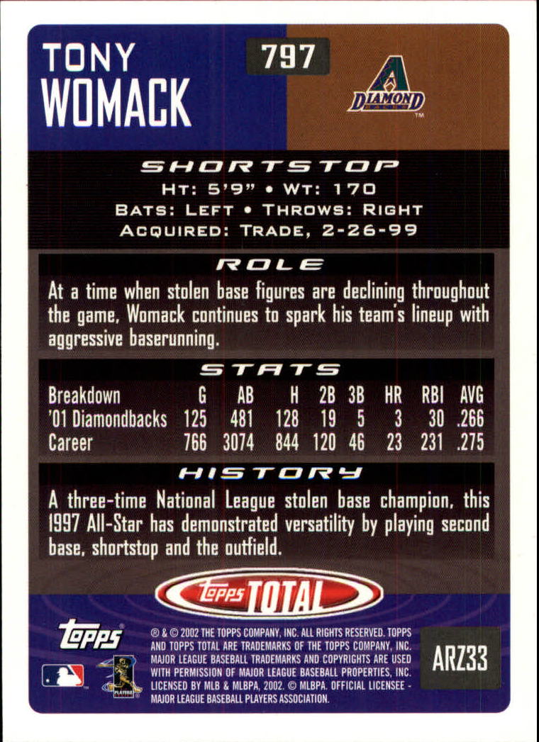 2002 Topps Total Baseball Part 1 - Picture 450 of 468