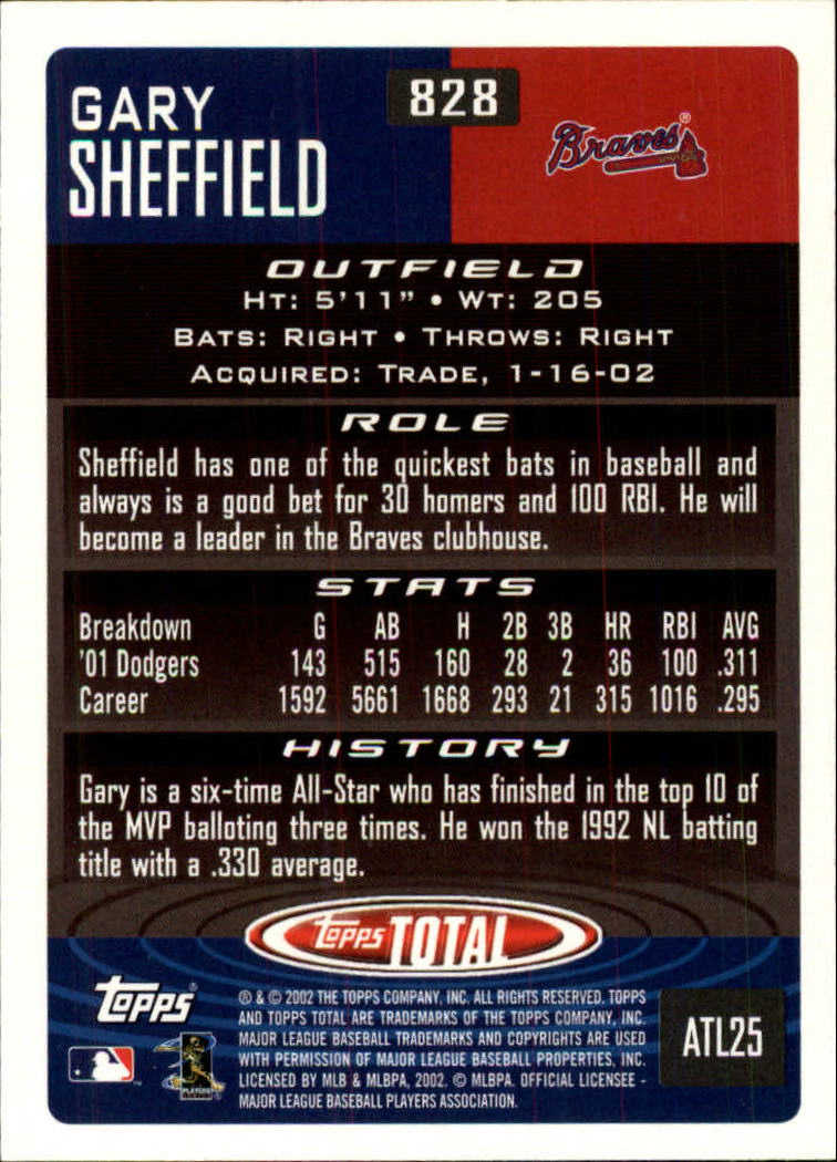 2002 Topps Total Baseball Part 1 - Picture 464 of 468