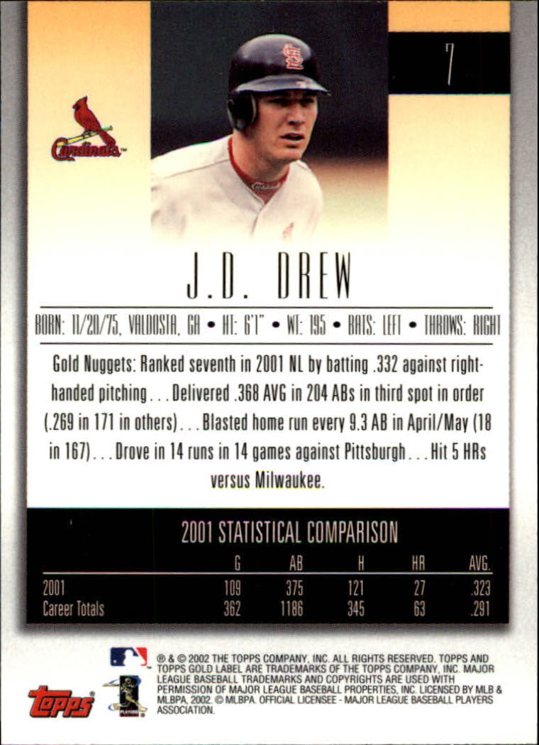 2002 Topps Gold Label Baseball - Picture 12 of 376