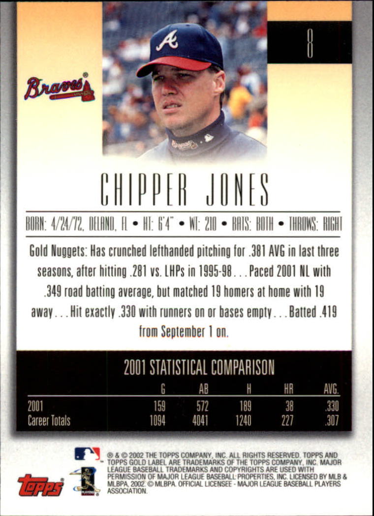 2002 Topps Gold Label Baseball - Picture 14 of 376