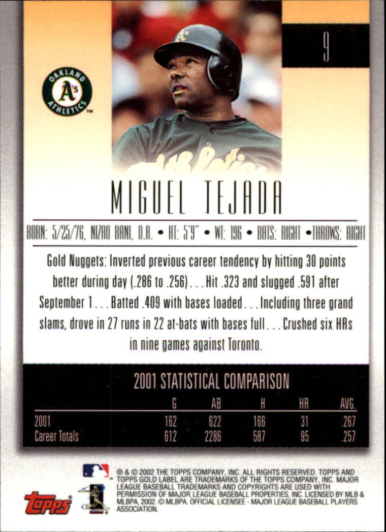 2002 Topps Gold Label Baseball - Picture 16 of 376