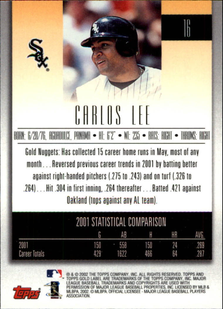 2002 Topps Gold Label Baseball - Picture 26 of 376