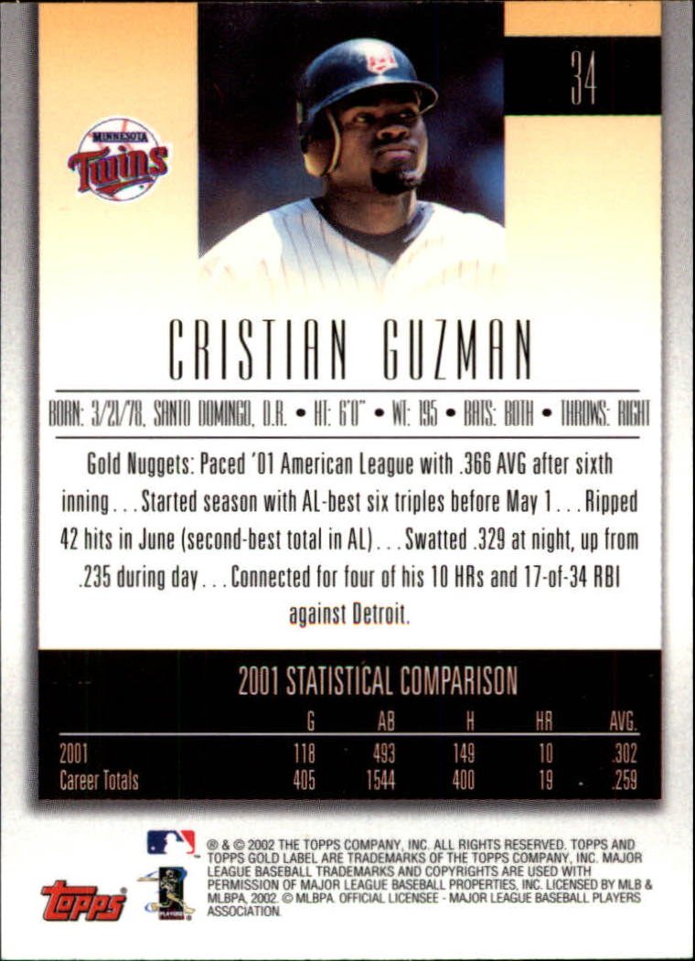 2002 Topps Gold Label Baseball - Picture 60 of 376