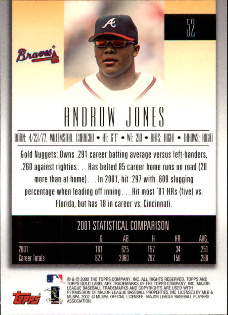 2002 Topps Gold Label Baseball - Picture 92 of 376