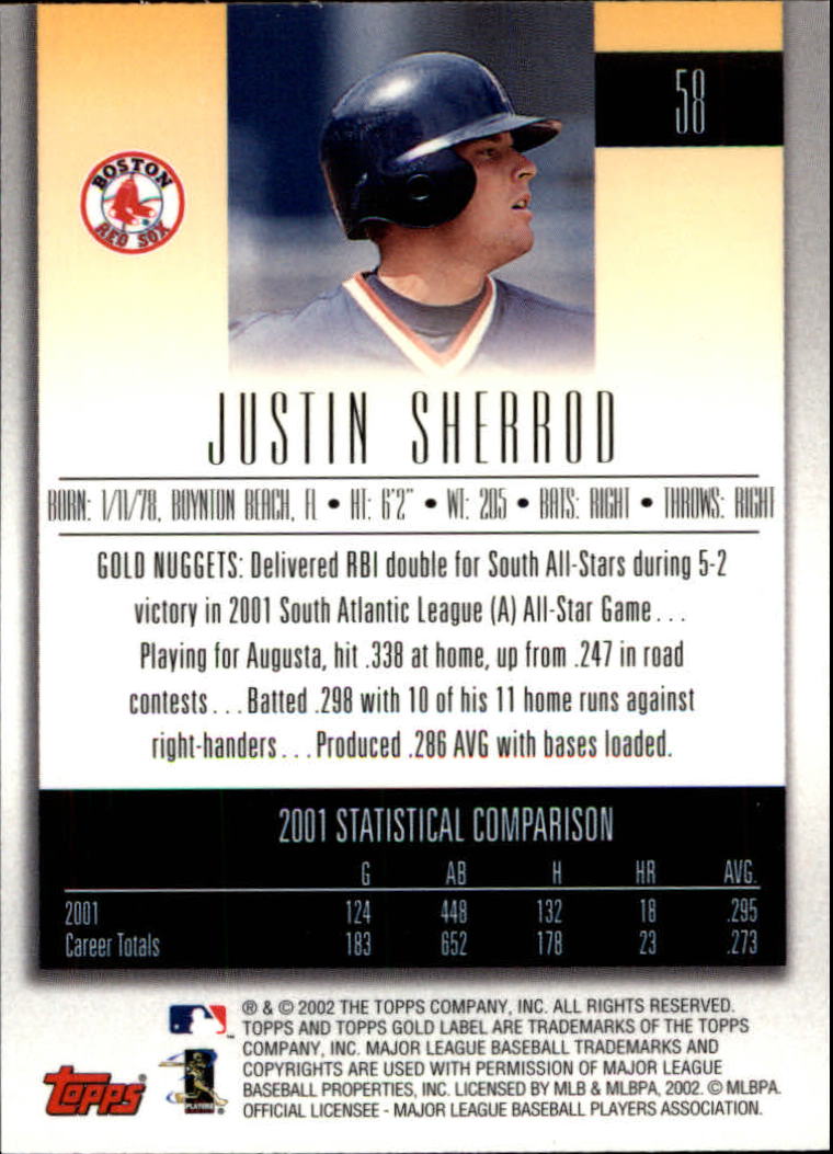 2002 Topps Gold Label Baseball - Picture 104 of 376