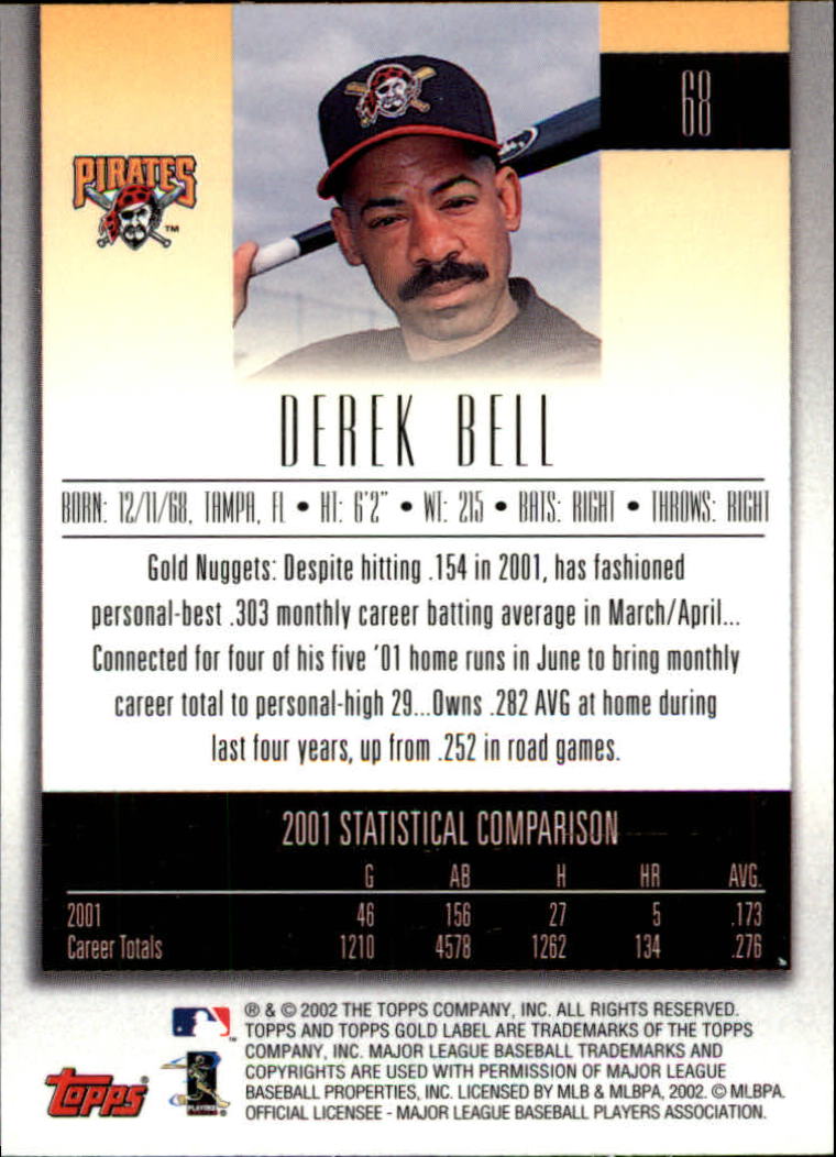 2002 Topps Gold Label Baseball - Picture 122 of 376