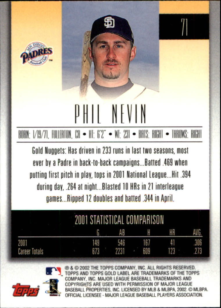 2002 Topps Gold Label Baseball - Picture 126 of 376