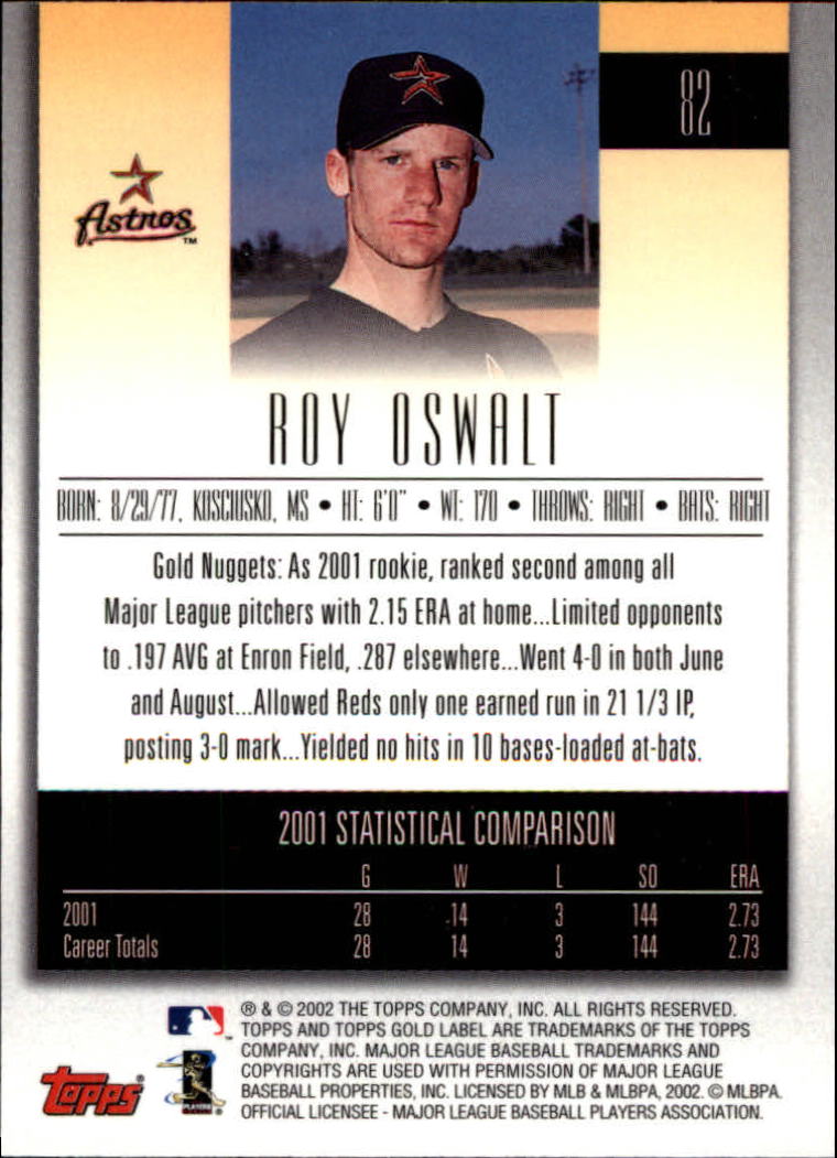 2002 Topps Gold Label Baseball - Picture 144 of 376