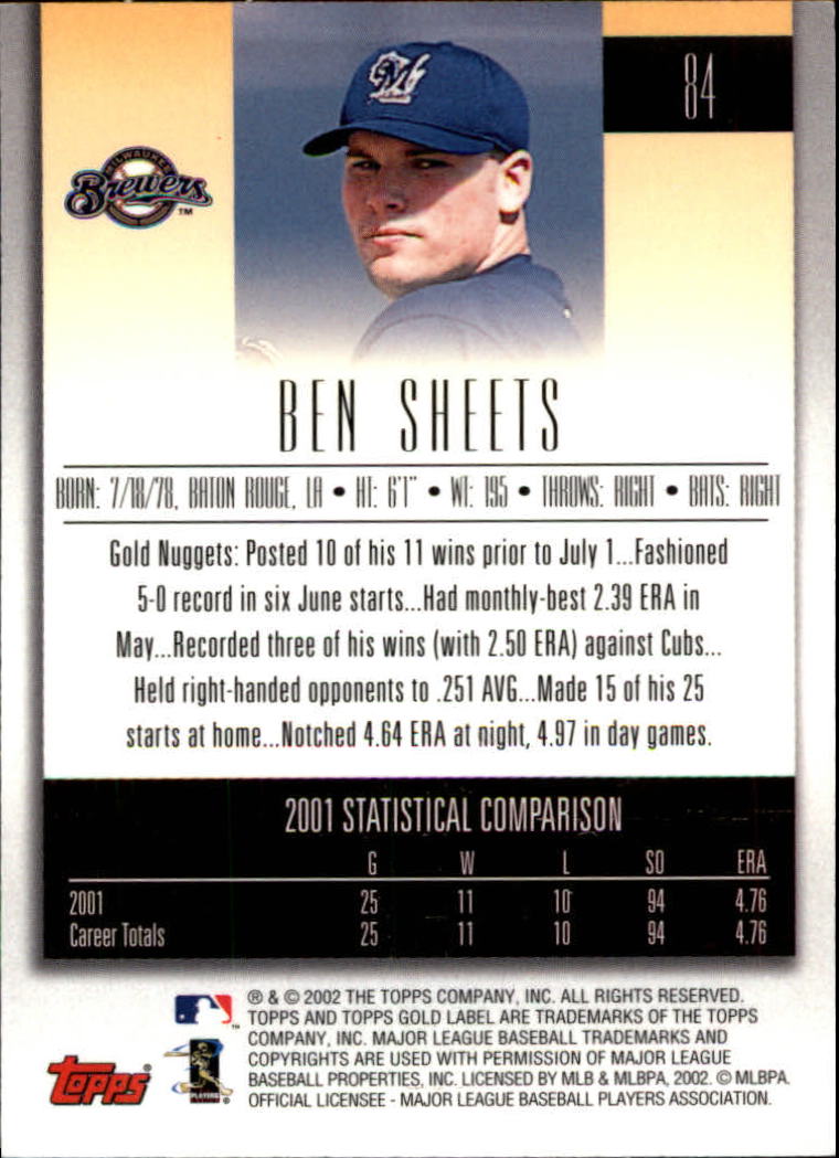 2002 Topps Gold Label Baseball - Picture 148 of 376