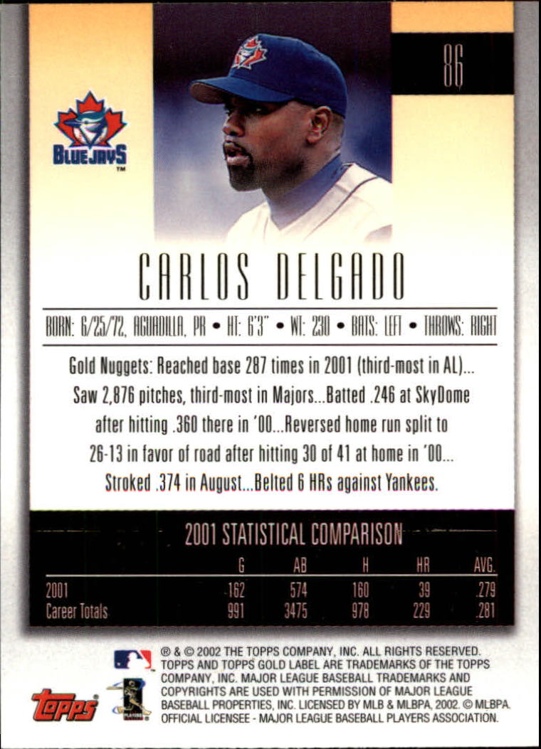2002 Topps Gold Label Baseball - Picture 152 of 376