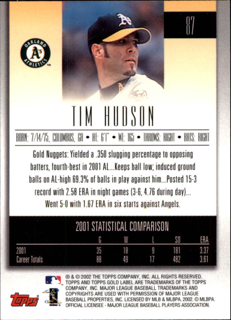 2002 Topps Gold Label Baseball - Picture 154 of 376