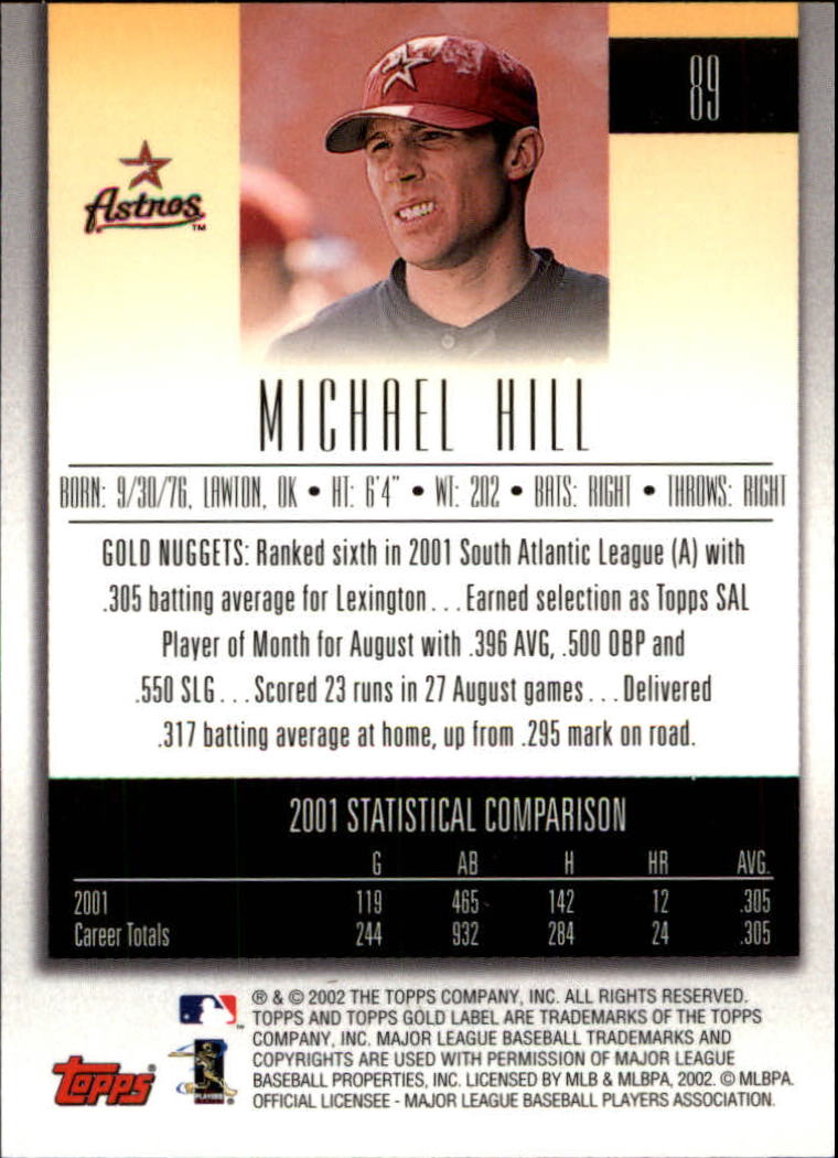 2002 Topps Gold Label Baseball - Picture 158 of 376