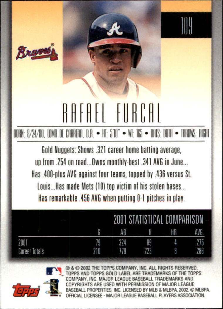 2002 Topps Gold Label Baseball - Picture 192 of 376