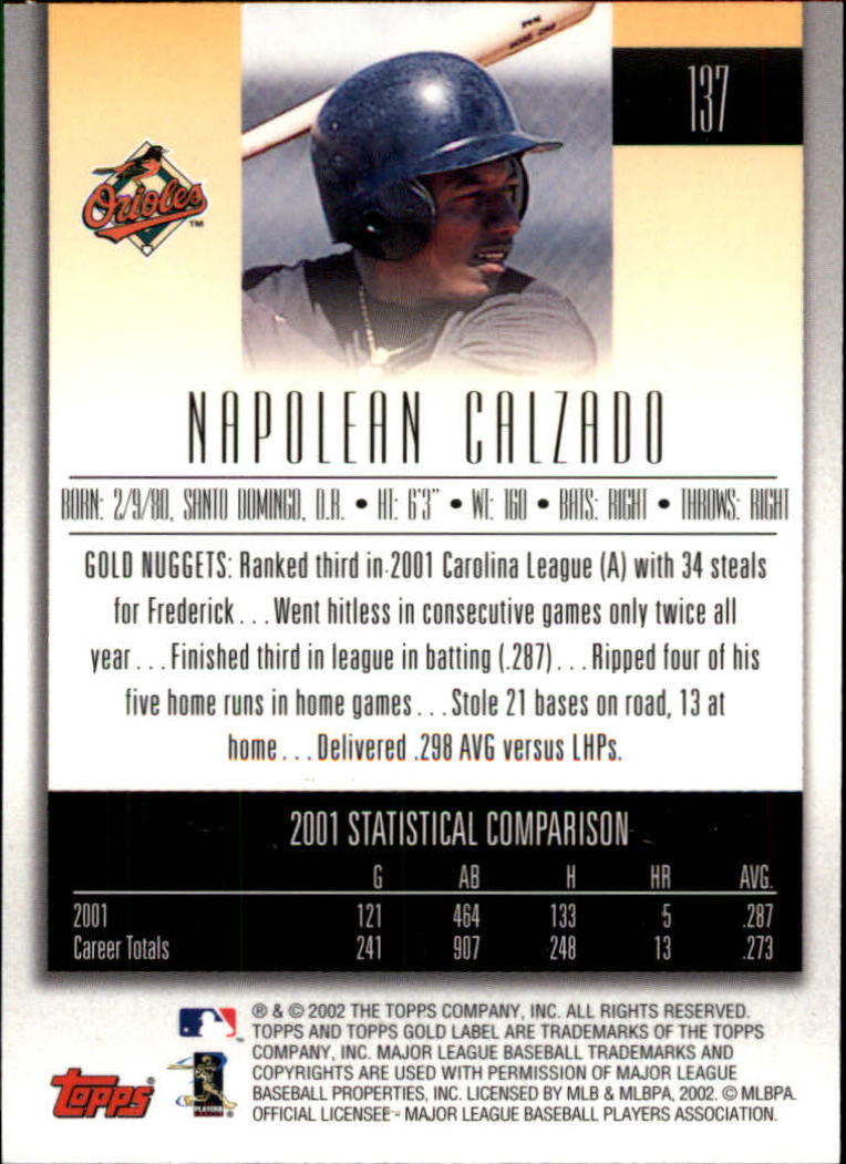 2002 Topps Gold Label Baseball - Picture 240 of 376