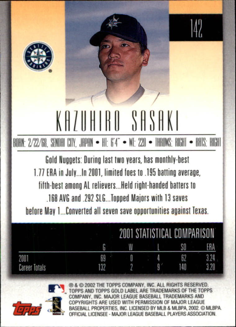 2002 Topps Gold Label Baseball - Picture 250 of 376