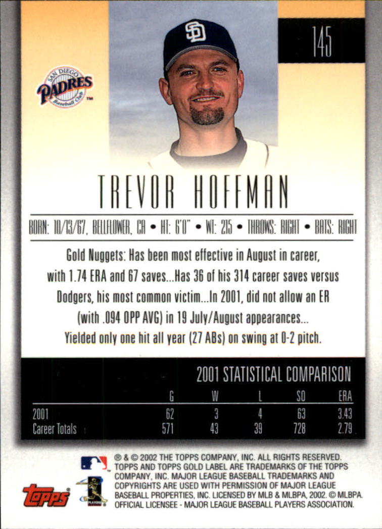 2002 Topps Gold Label Baseball - Picture 254 of 376