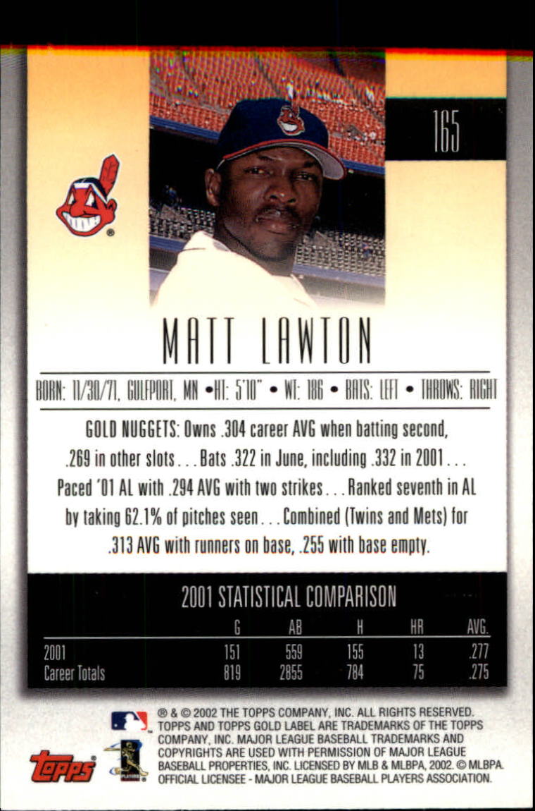 2002 Topps Gold Label Baseball - Picture 290 of 376