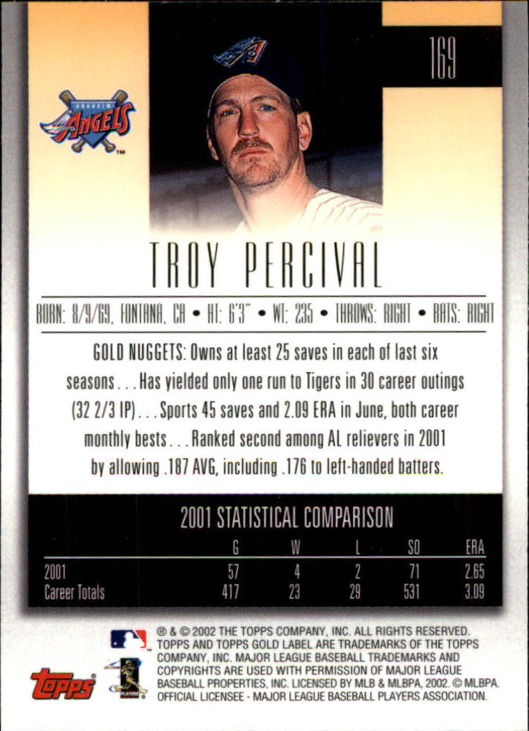 2002 Topps Gold Label Baseball - Picture 296 of 376