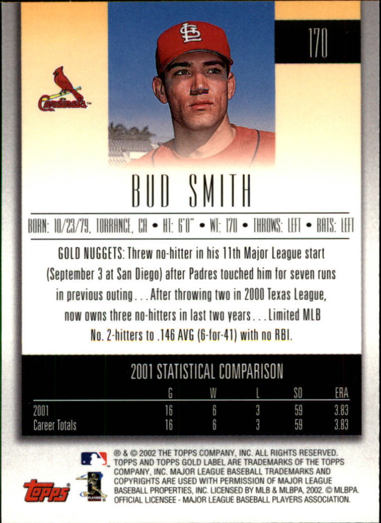 2002 Topps Gold Label Baseball - Picture 298 of 376